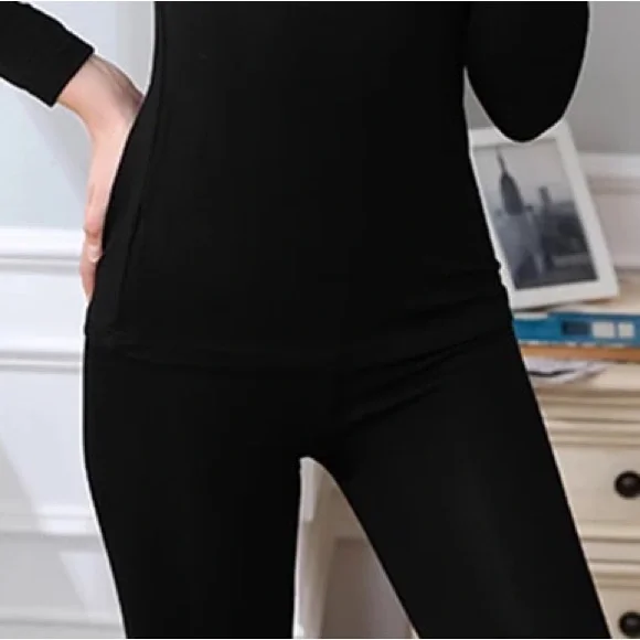 Base Layer set M - 2XL coordinate jersey soft modal silkened viscose ski thermal - Picture 6 of 16